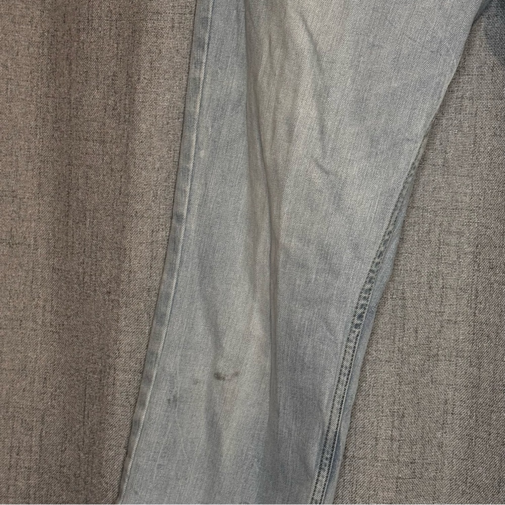 Levi’s 511 Slim Fit Jeans 36x32 Light Wash Faded Y2K 90s Denim - Picture 6 of 8